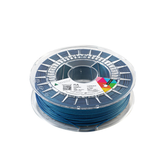 SMARTFIL PLA, 1.75mm, GLITTER BLUE, 750g | 3D Grande
