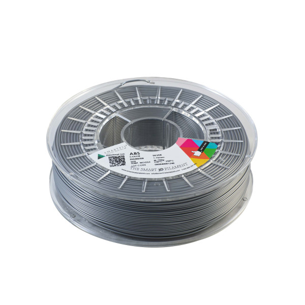 Smart Materials 3D Smartfil ABS 1.75mm GÜMÜŞ 750g Filament | 3D Grande