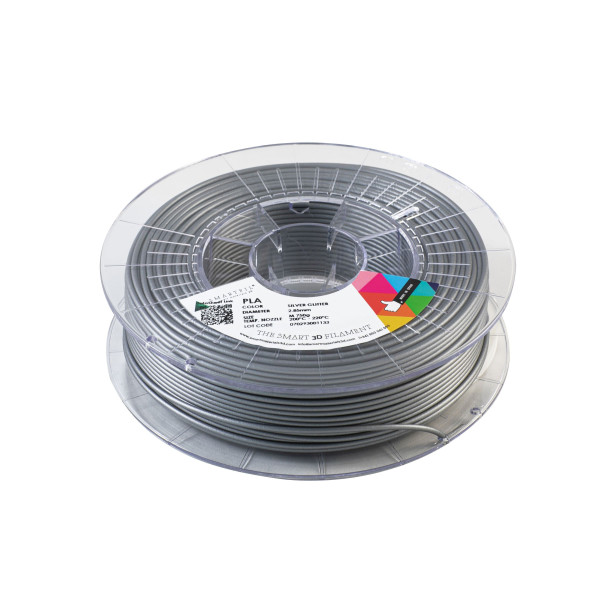Smart Materials 3D Smartfil PLA 2.85mm SİMLİ GÜMÜŞ 750g Filament | 3D Grande