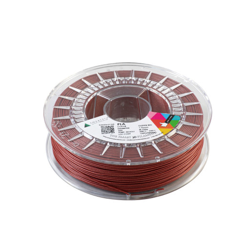 SMARTFIL PLA, 1.75mm, GLITTER RED, 750g | 3D Grande