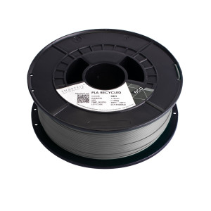 Smart Materials 3D PLA RECYCLED 1.75mm GRİ 1000g Filament | 3D Grande