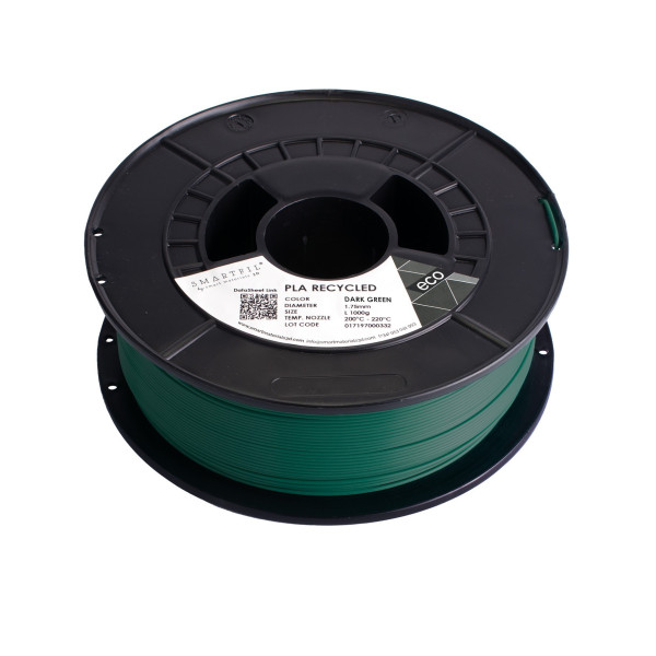 PLA RECYCLED, 1.75mm, DARK GREEN, 1000g | 3D Grande