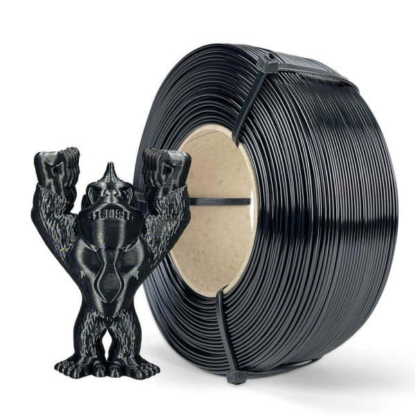 AZUREFILM Refill PETG filament Black 1.75mm 1000g | 3D Grande