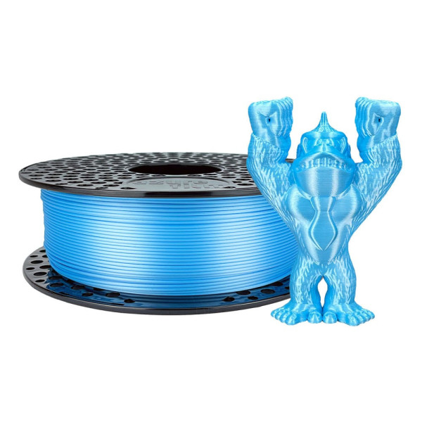 AZUREFILM PLA Silk filament Sky Blue 1.75mm 1000g | 3D Grande