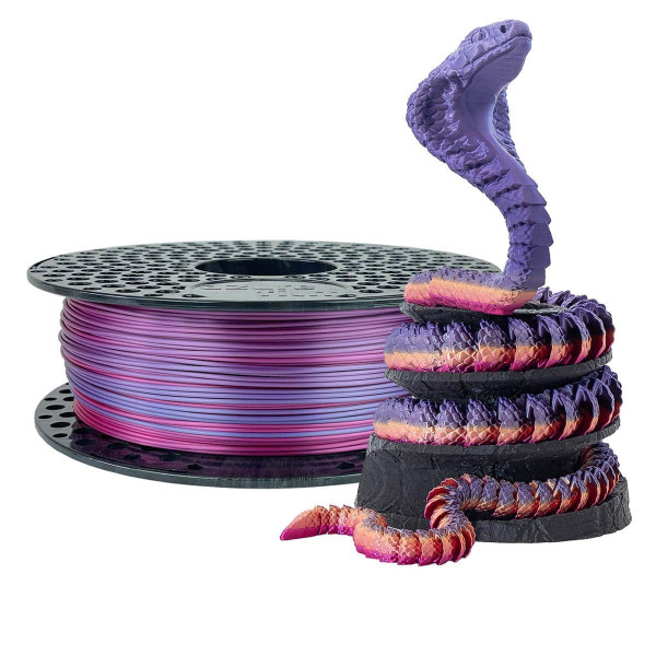 AZUREFILM PLA Silk filament Rainbow Candy 1.75mm 1000g | 3D Grande