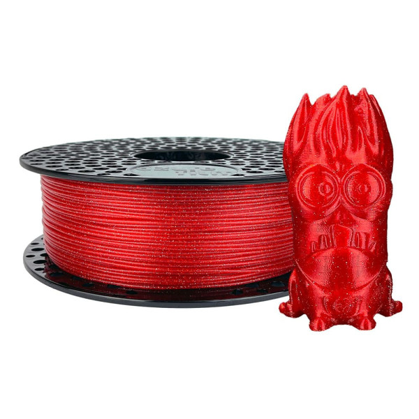 AZUREFILM PLA Glitter filament Red 1.75mm 1000g | 3D Grande