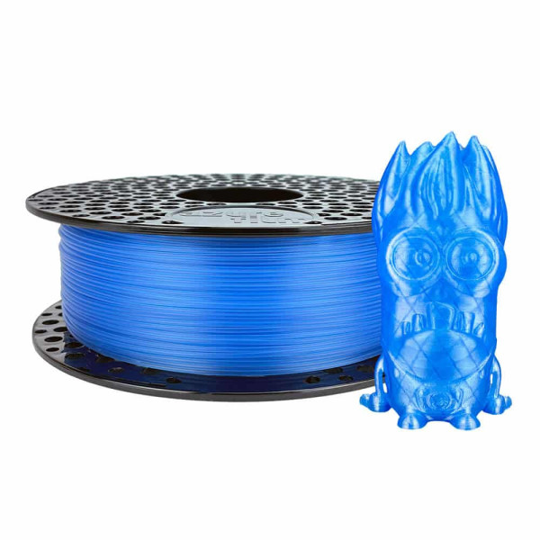 AZUREFILM PLA Transparent filament Blue 1.75mm 1000g | 3D Grande