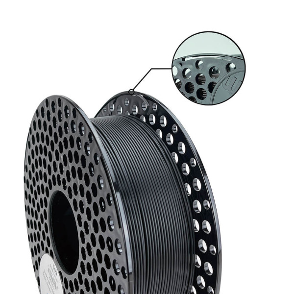 Azurefilm ASA 2.85mm SİYAH 1000g Filament | 3D Grande