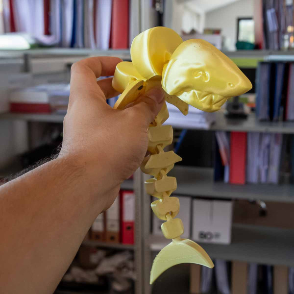 AZUREFILM PLA Silk filament Yellow 1.75mm 1000g | 3D Grande