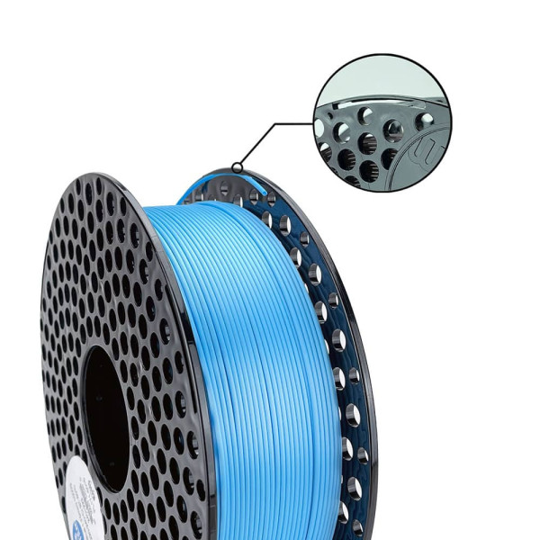 AZUREFILM PLA Silk filament Sky Blue 1.75mm 1000g | 3D Grande