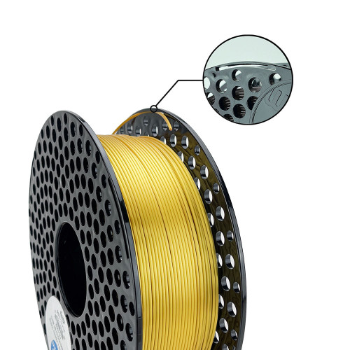 AZUREFILM PLA Silk filament Gold 1.75mm 1000g | 3D Grande