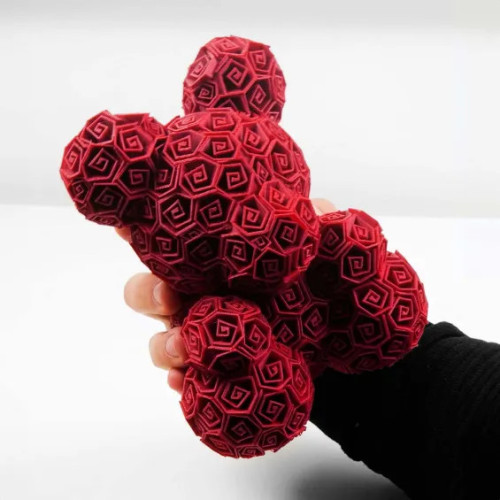 AZUREFILM PLA Pearl filament Red 1.75mm 1000g | 3D Grande