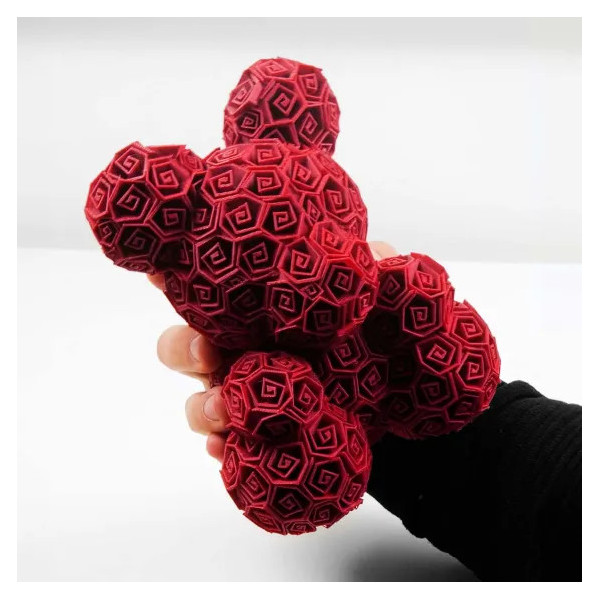 AZUREFILM PLA Pearl filament Red 1.75mm 1000g | 3D Grande