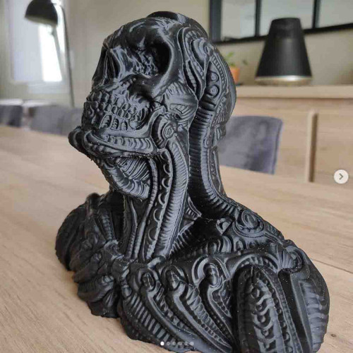 AZUREFILM PLA Glitter filament Black 1.75mm 1000g | 3D Grande