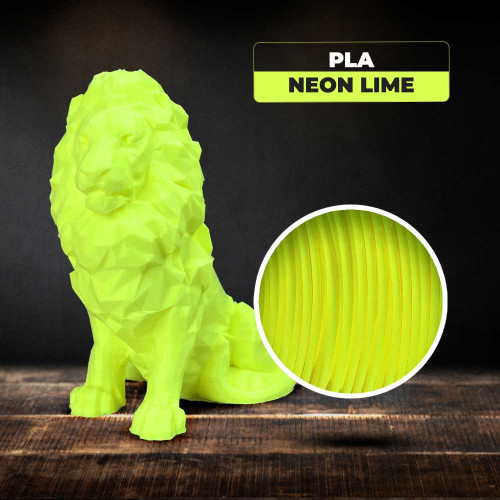 AZUREFILM PLA Neon filament Lime 1.75mm 1000g | 3D Grande