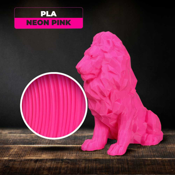 AZUREFILM PLA Neon filament Pink 1.75mm 1000g | 3D Grande