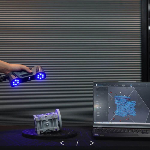 FreeScan Combo+ | Hybrid Illuminated Handheld 3D Scanner | 3D Grande