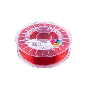 SMARTFIL PLA CRYSTAL, 1.75mm, RED, 750g | 3D Grande 2