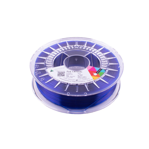 Smart Materials 3D Smartfil PLA CRYSTAL 1.75mm MAVİ 750g Filament | 3D Grande